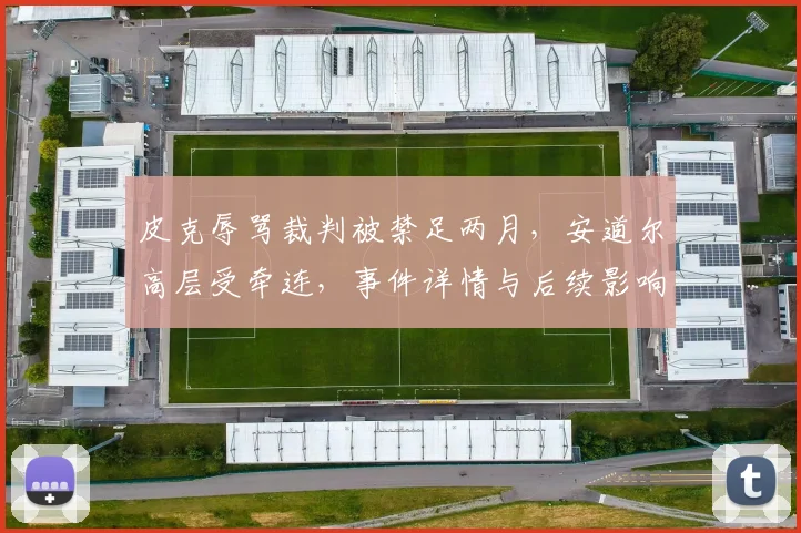 皮克辱骂裁判被禁足两月，安道尔高层受牵连，事件详情与后续影响深度解析